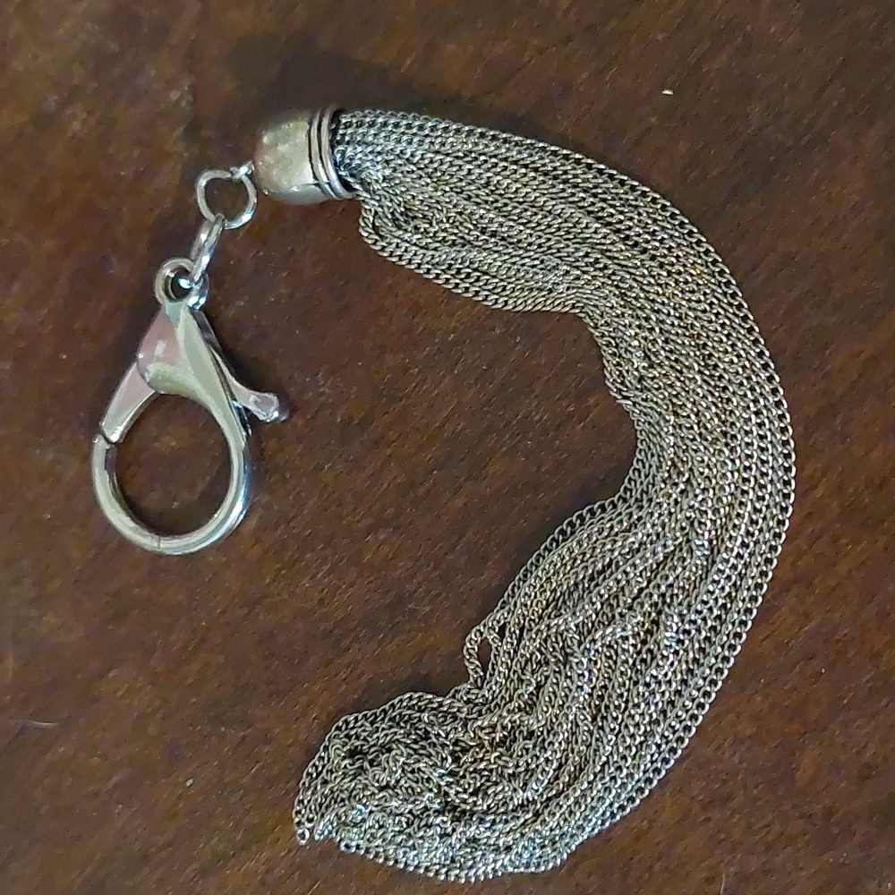 Vintage Silver Tassle Keychain/Fob  *Final Price*
